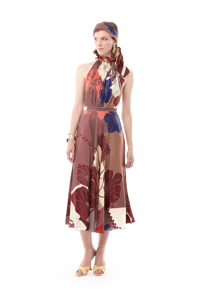 Raquel Diniz GIOVANNA MIDI DRESS